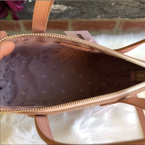 🍁🍀🍁 Kate Spade Small Joeley Glitter Satchel - Picture 8 of 8